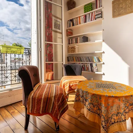 Vintage 1bd With Balcony Batignolles Appartement *